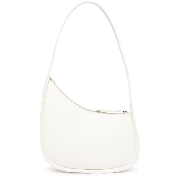 The Row Half Moon Shoulder Bag — New Ivory PLD