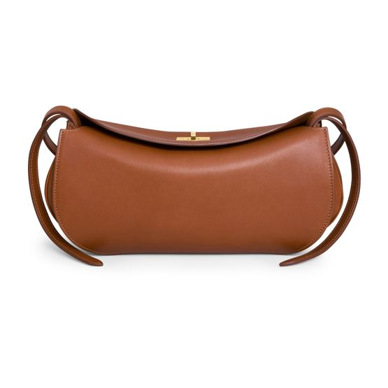 Celine Little hot dog in supple natural calfskin — Tan