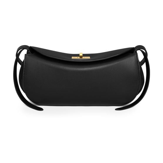 Celine Little hot dog in supple natural calfskin — Black