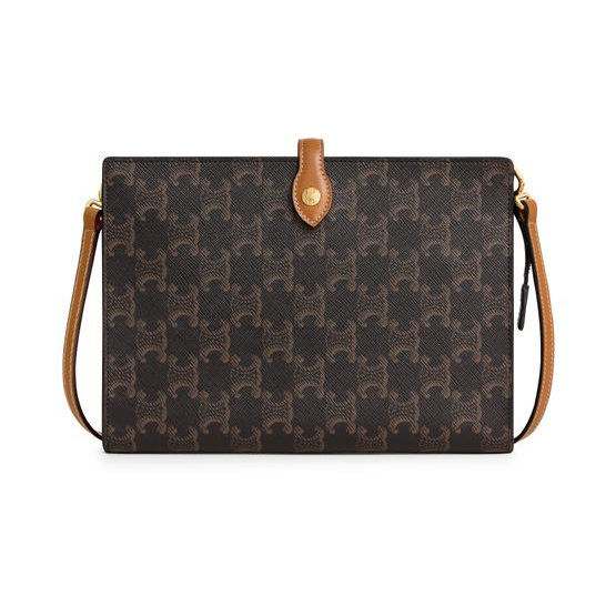 Celine Small Note Book Shoulder Bag — Miel