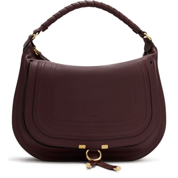 Chloé Marcie shoulder bag — Dark Velvet