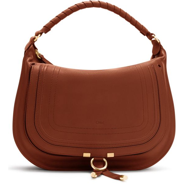 Chloé Marcie shoulder bag — Clay Brown
