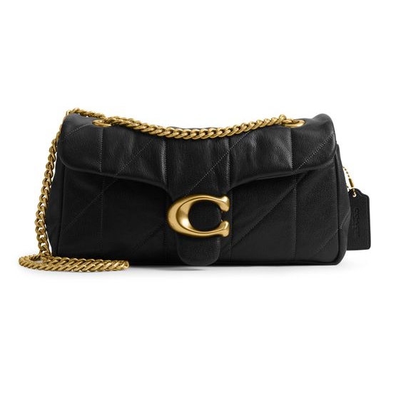 Coach Tabby 26 quilted shoulder bag — B4/Black