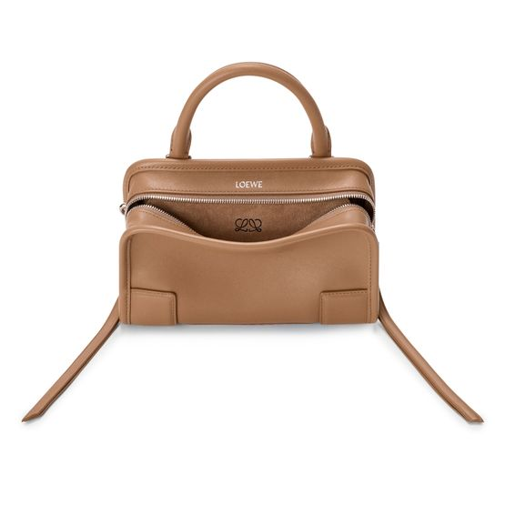 Loewe Amazona 180 mini bag in smooth calfskin — Mocha