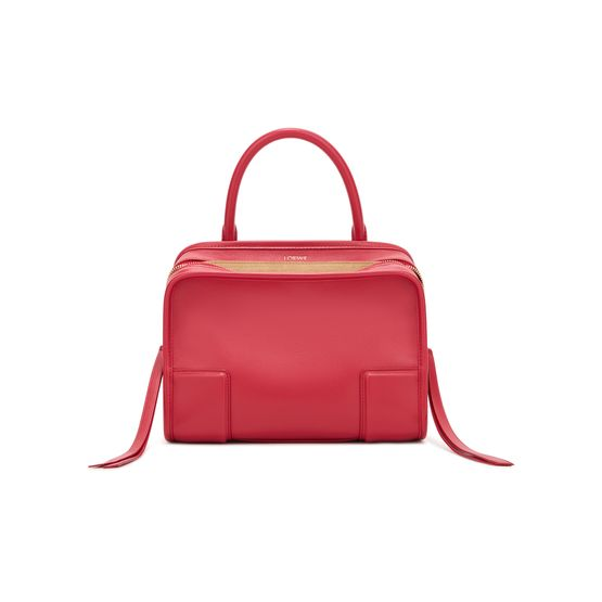 Loewe Small Amazona 180 bag in soft calfskin — Carmine Red