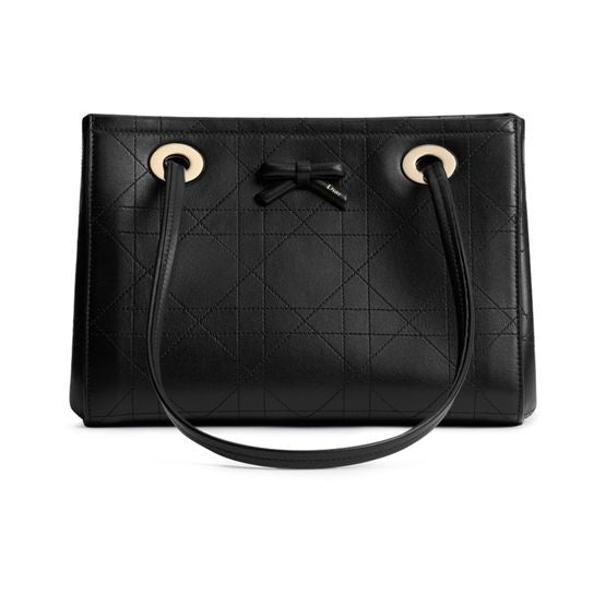 Dior Small Dior Promenade Shopping Bag — 911 Nero/Multic