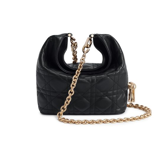 Dior Mini Dior Toujours Hobo Bag — 900 Noir