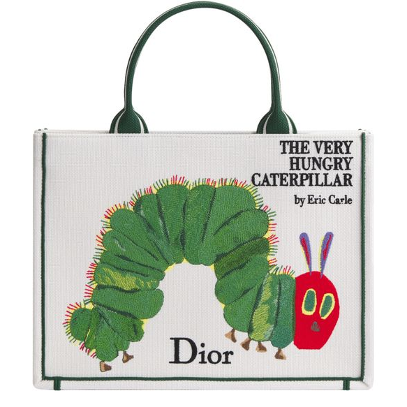 Dior Medium Dior Book Tote with Strap — 50E Multicolor