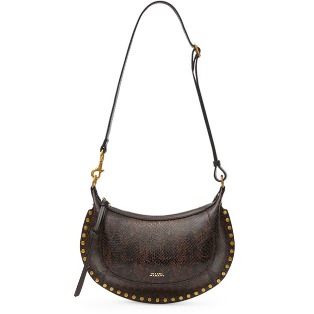 Isabel Marant Oskan Moon shoulder bag — Mocha