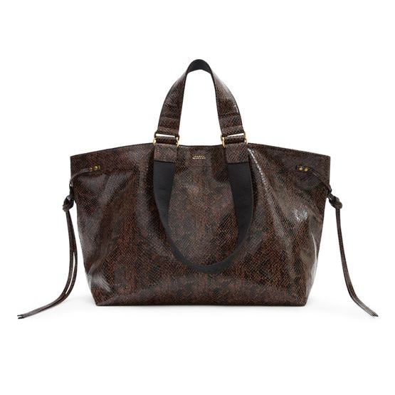Isabel Marant Wardy tote bag — Mocha