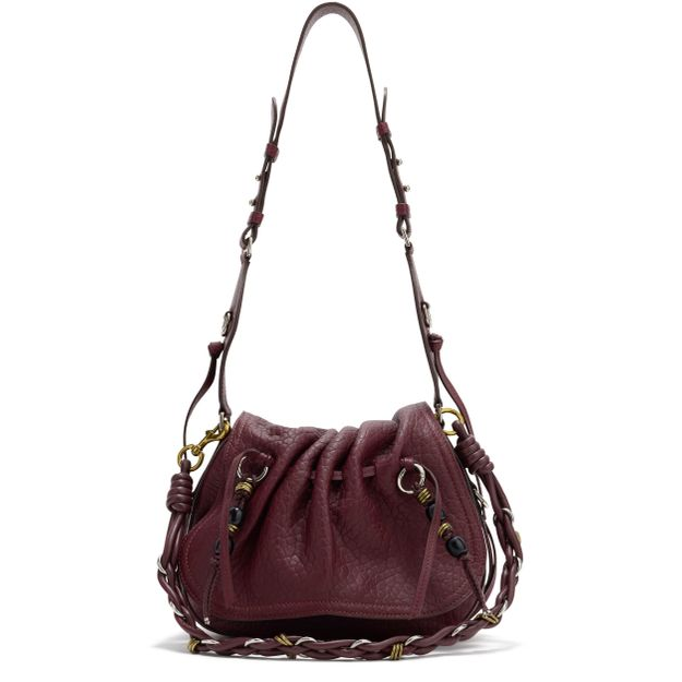 Isabel Marant Bolton shoulder bag — Burgundy