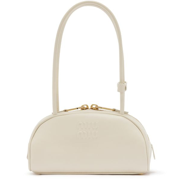 Miu Miu Small Beau half-moon leather bag — Talco
