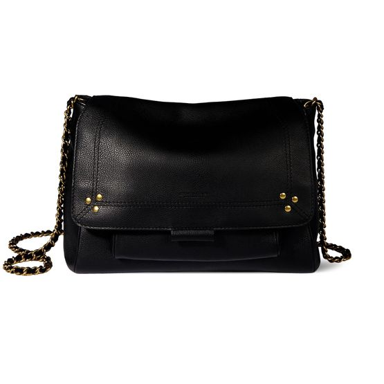 Jérôme Dreyfuss Lulu M bag — Noir Brass