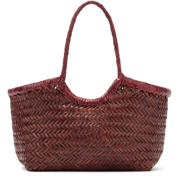 Dragon Diffusion Small Nantucket tote bag — Bruciato Bordo handles