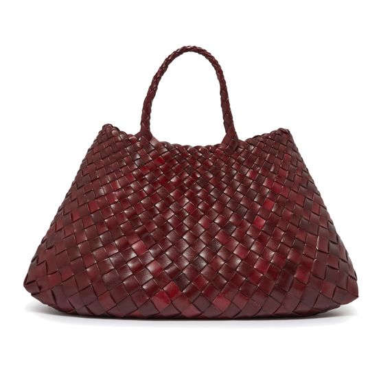 Dragon Diffusion Santa Croce small handbag — Bordo