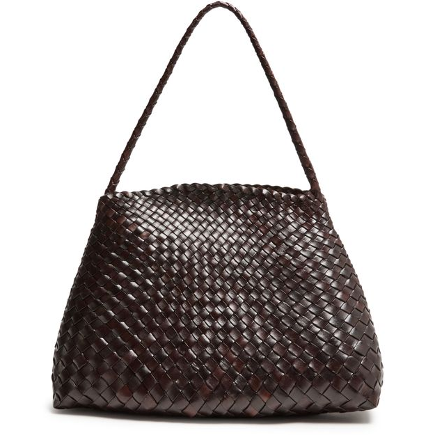 Dragon Diffusion Santa Maria shoulder bag — Dark Brown