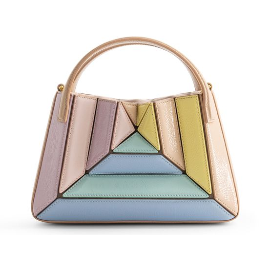 Mlouye Mini Sera tote bag — Mermaid Multicolor