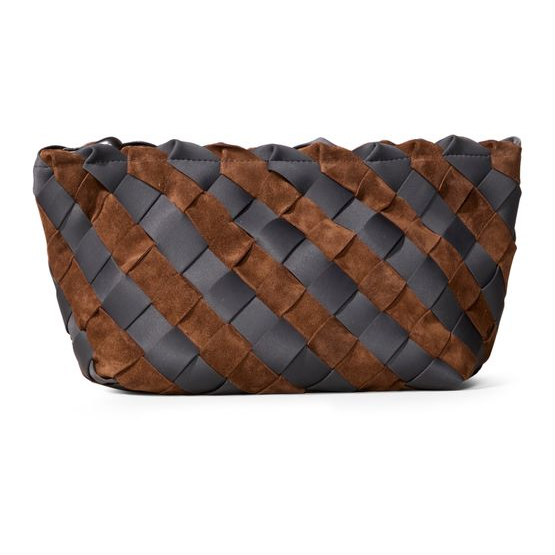 Naghedi Large Gigi suede clutch bag — Mesa