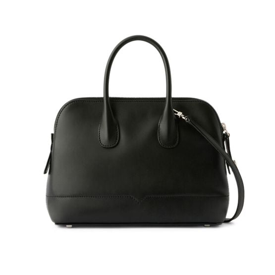 Valextra Mini MyLogo Sublime handbag — Nero