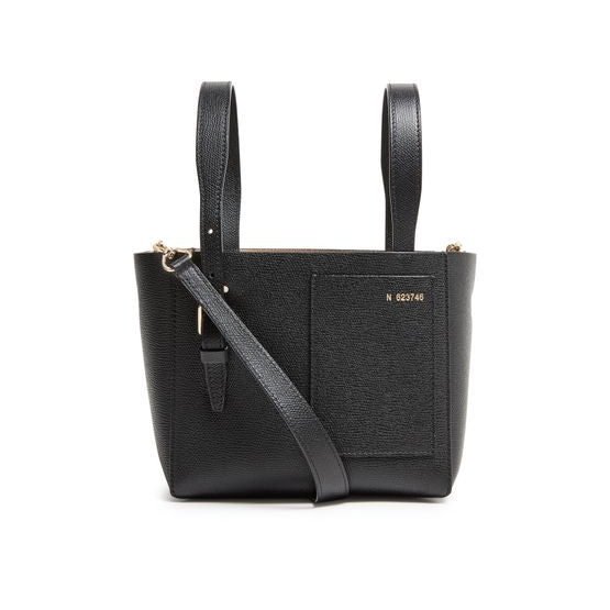 Valextra Mini bucket bag — Nero