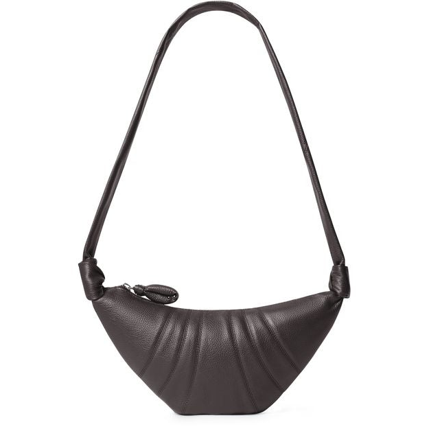 Lemaire Croissant small bag — Dark Chocolate