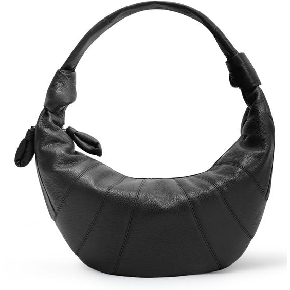 Lemaire Fortune Croissant bag — Black