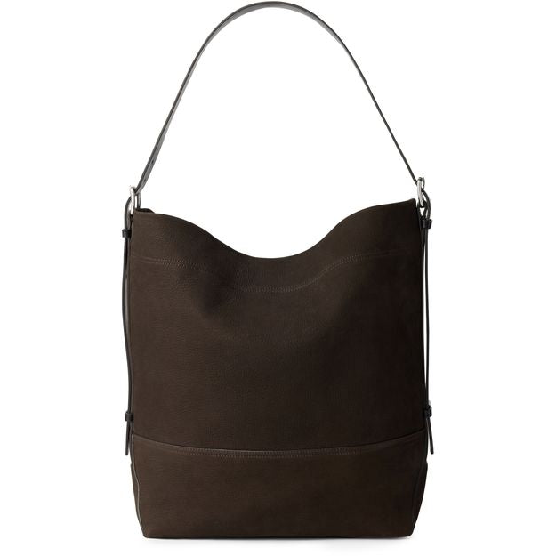 Lemaire Belted tote bag — Ebony Brown