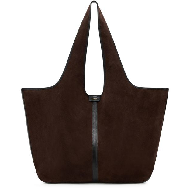 Soeur Douce tote bag — Marron Fonce