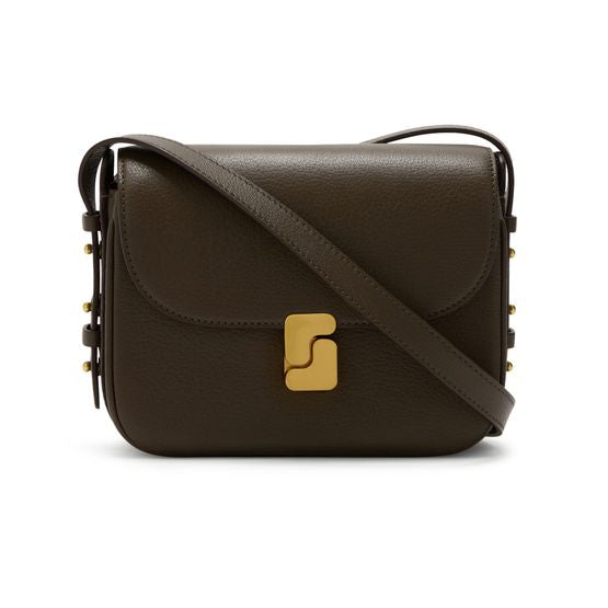 Soeur Bellissima mini shoulder bag — Kaki Fonce