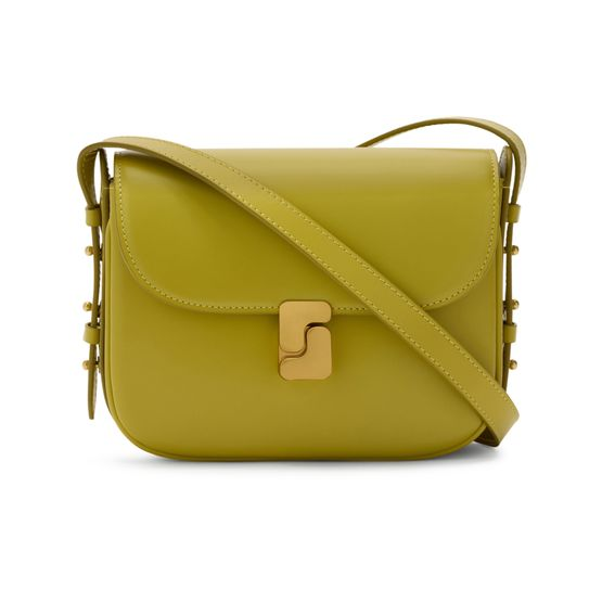 Soeur Bellissima mini crossbody bag — Jaune Neon