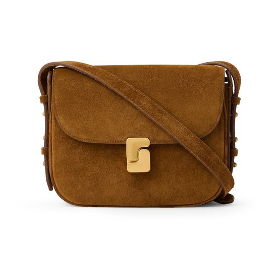 Soeur Bellissima mini crossbody bag — Caramel
