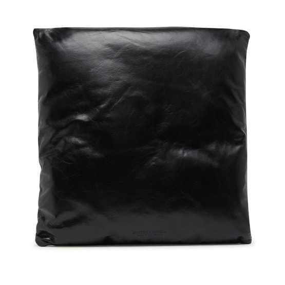 Bottega Veneta Pillow Pouch — Black-M Brass