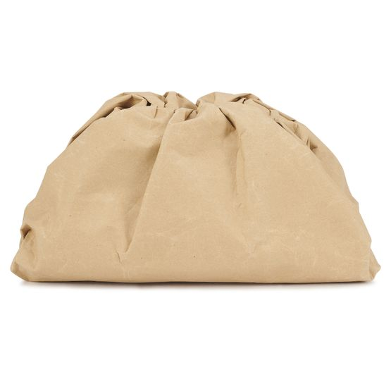 Bottega Veneta Pouch bag — Kraft-Silver