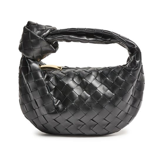 Bottega Veneta Jodie mini bag — Black-Gold