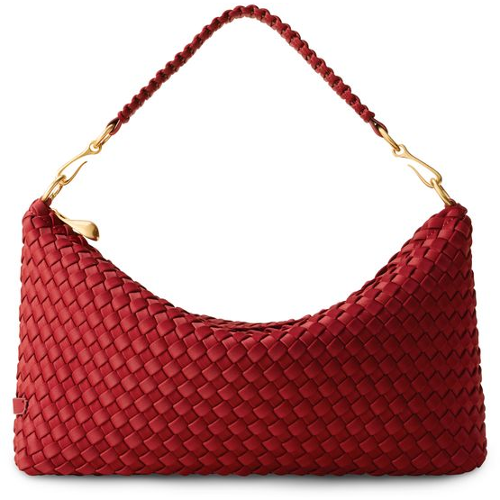 Naghedi Porto Half Moon small bag — Rosso