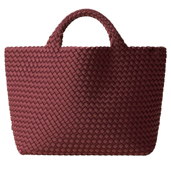 Naghedi Medium St Barths tote bag — Bordeaux
