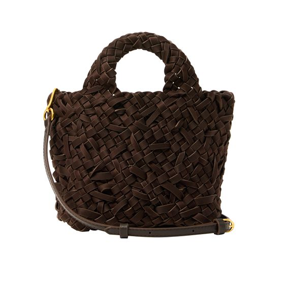 Naghedi Small St. Barths tote bag — Chocolate