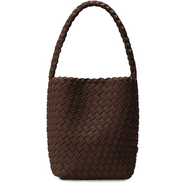 Naghedi Small Nomad hobo bag — Choclate