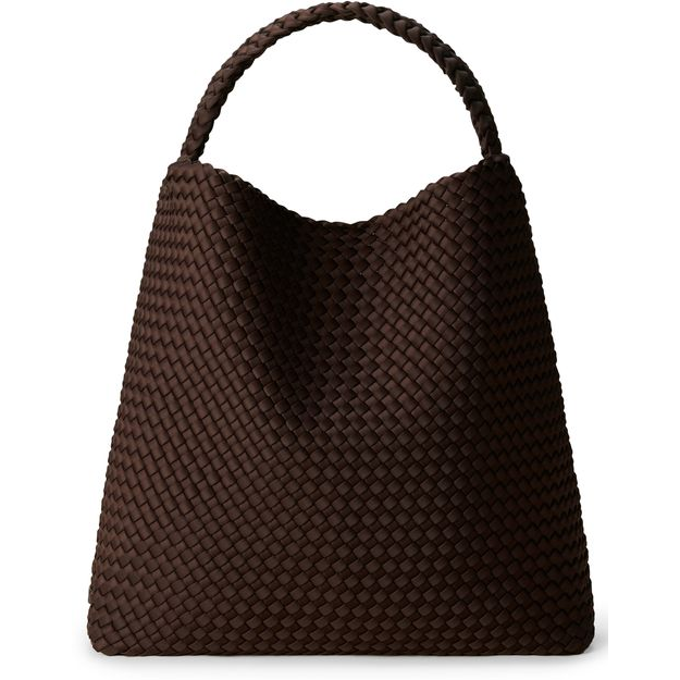 Naghedi Nomad large hobo bag — Chocolate
