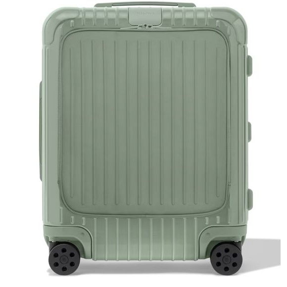 Rimowa Essential Sleeve Cabin Plus luggage — Vert Eucalyptus brillant