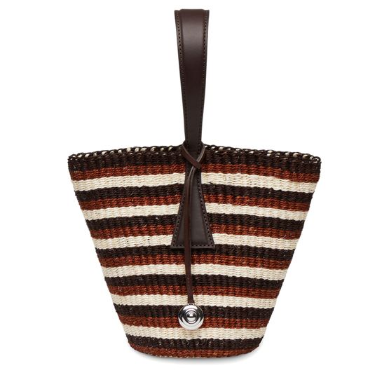 Liffner Single-handle basket bag — Sisal Multi