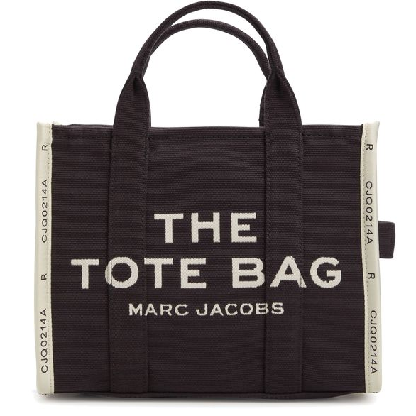 Marc Jacobs The Jacquard Medium Tote Bag — Black