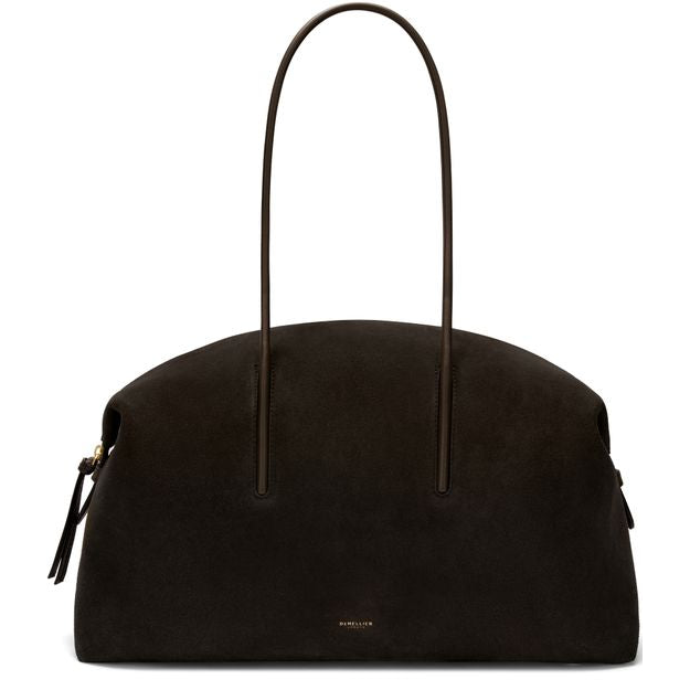 DeMellier The Stockholm Shoulder Bag — Dark Chocolate/Dark Choc F02