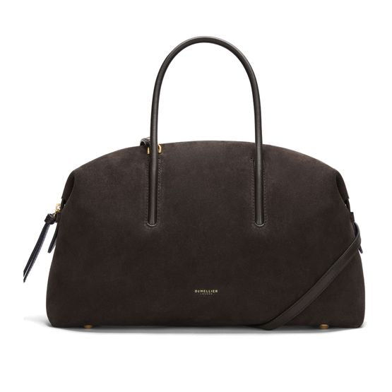 DeMellier The Midi Stockholm handbag — Dark Chocolate/Dark Choc F02