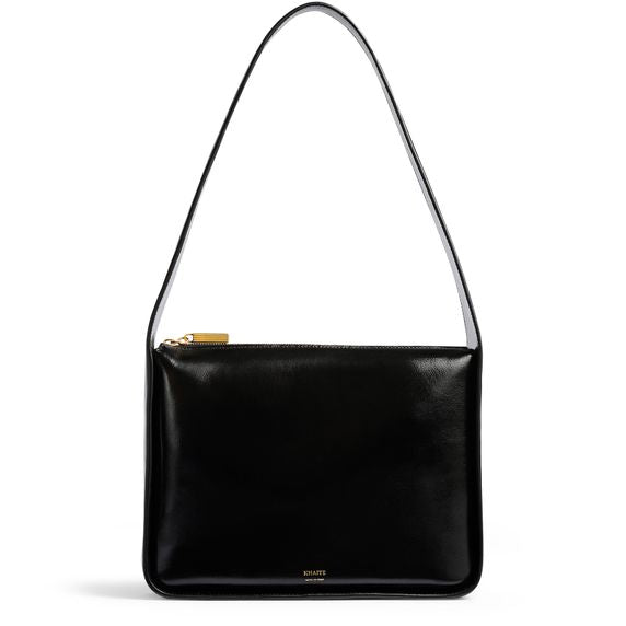 Khaite Lori Squared shoulder bag — Black