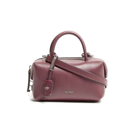 Max Mara Boston small handbag — Bordeaux