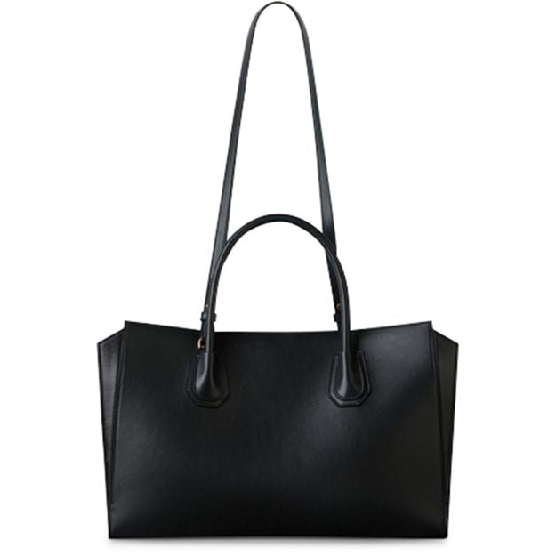 Givenchy Medium Antigona Catchall Bag in shiny grained leather — 001-Black