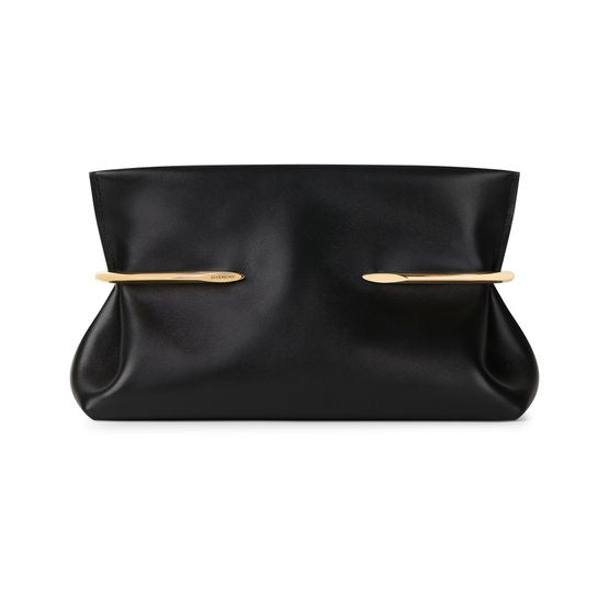 Givenchy Pinch leather clutch bag — Black