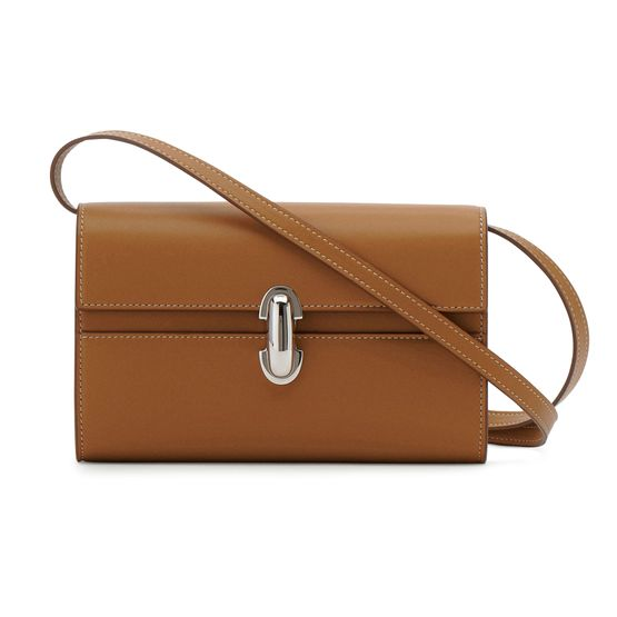 Savette Mini Symmetry bag — Saddle