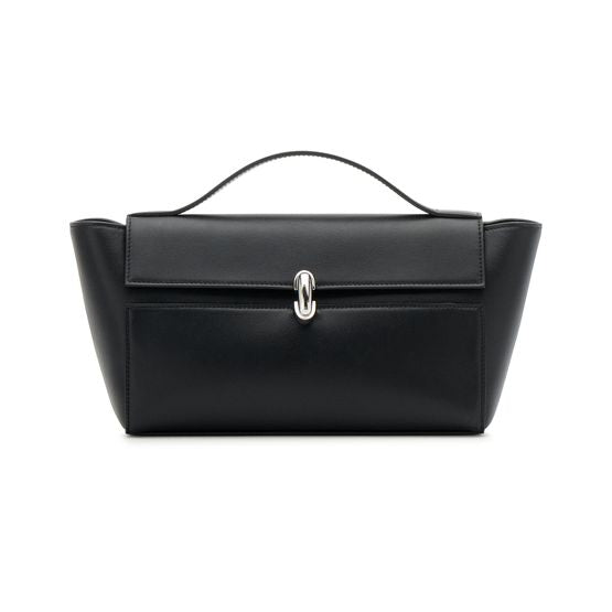 Savette Symmetry Trapèze clutch bag — Black